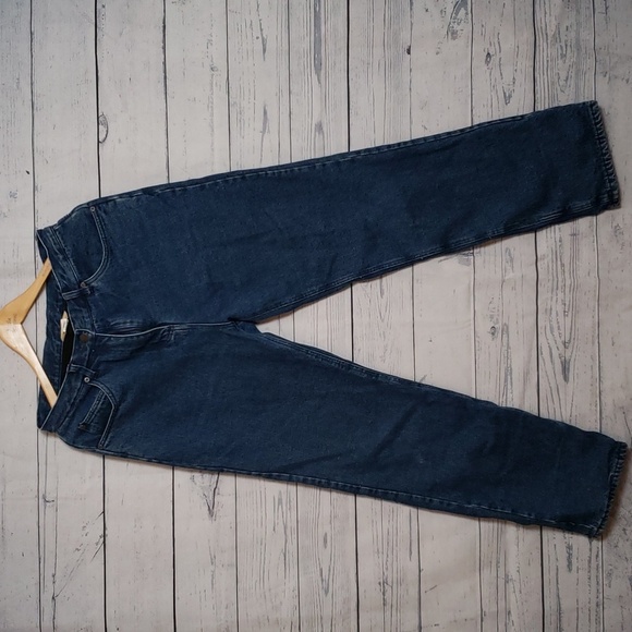 Woolrich fleece lined straight jeans - Picture 1 of 7